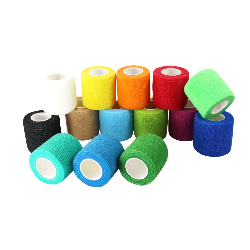 Czarny lekki bandaż do podnoszenia ciężarów