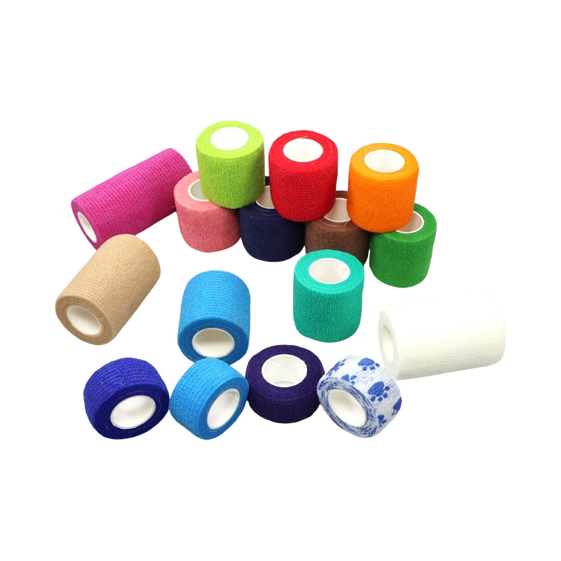 Elastyczny bandaż samoprzylepny z naturalnego lateksu/bez lateksu (bez białka).